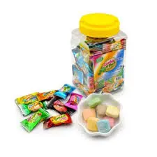 Center filled bubble gum